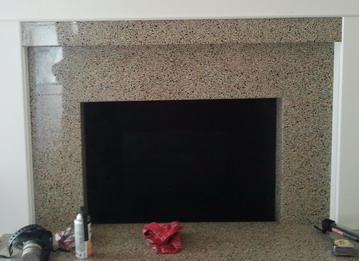 American Glass Fireplace 2